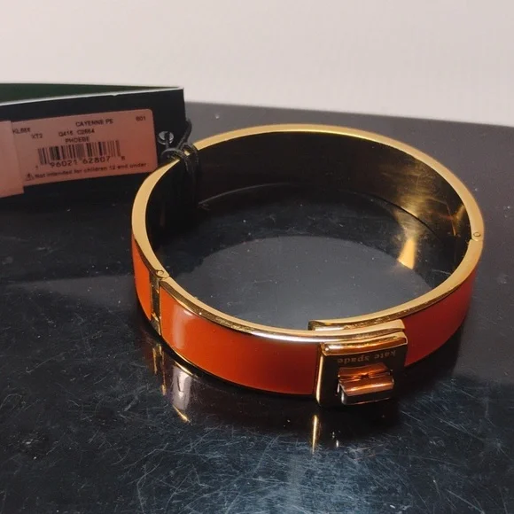 Kate Spade Phoebe Hinged Bangle New With Tags Retail $138 - Picture 4 of 7